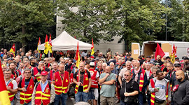 Rassemblement à St-Denis le 13 septembre 2023