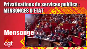 Services Publics : Mensonges d'ETAT !