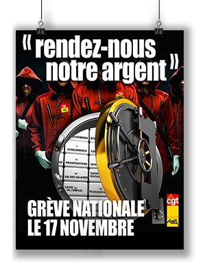 Grève nationale le 17 novembre 2021